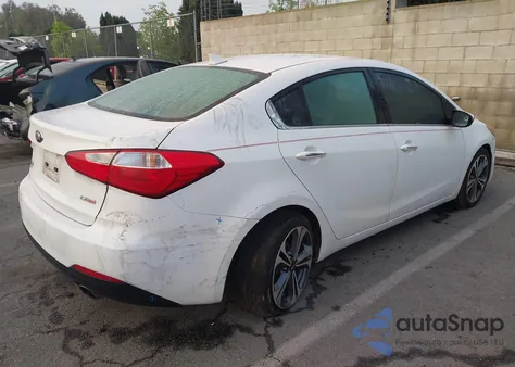 2015 Kia Forte Ex из США, поврежденный, VIN KNAFX4A86F5318862